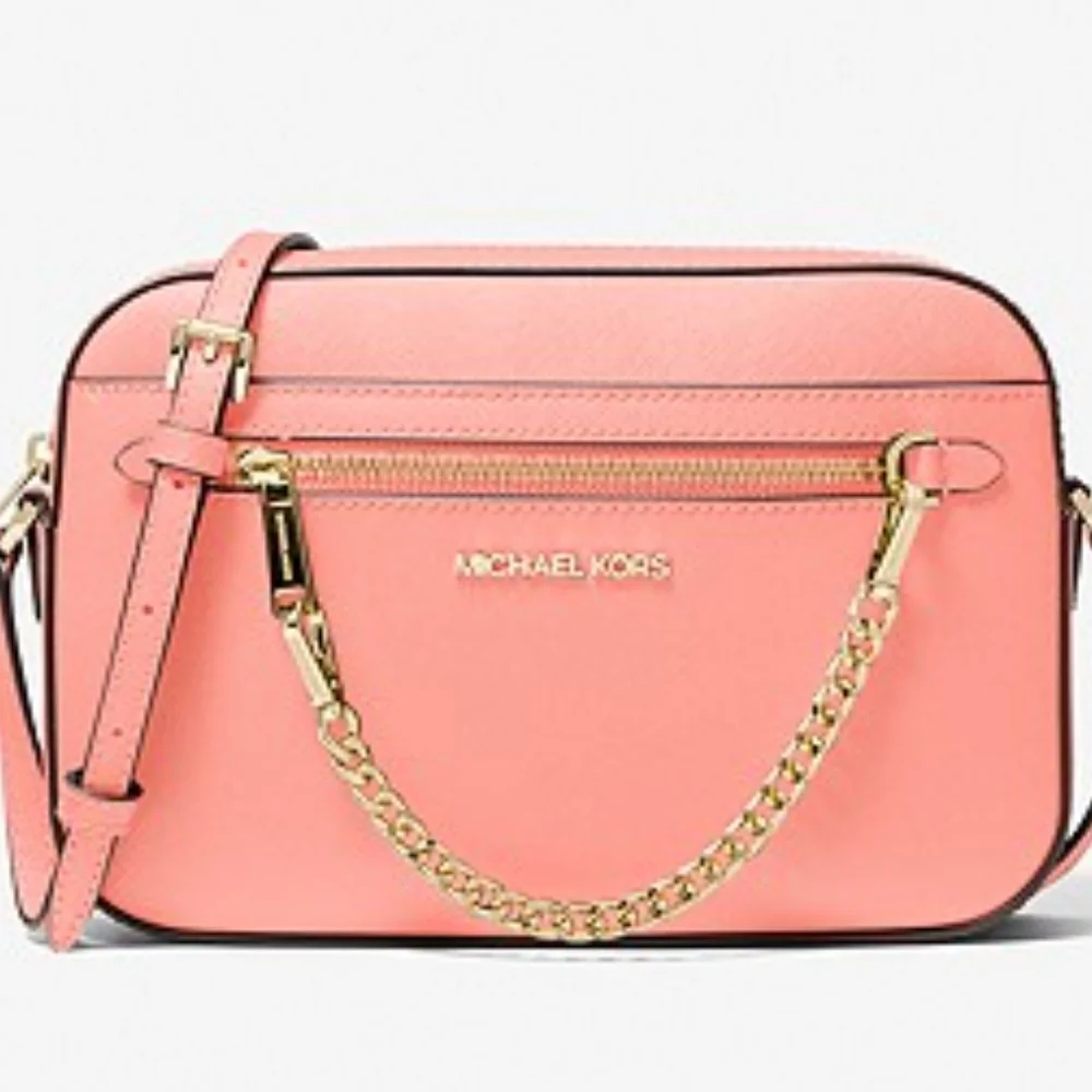 NWT Jet Set Saffiano Leather Crossbody - Picture 4 of 13